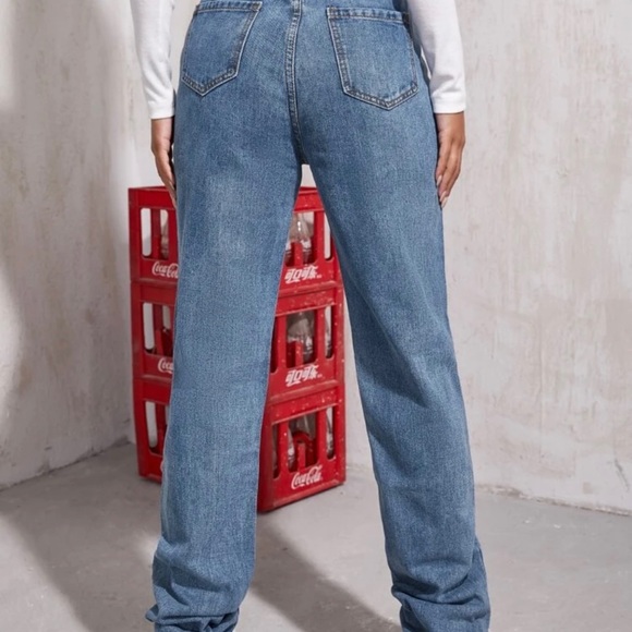 High waist ripped boyfriend jeans - Picture 7 of 7